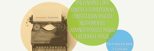 Curso de verano: Prevención e Loita contra a corrupción na Contratación Pública